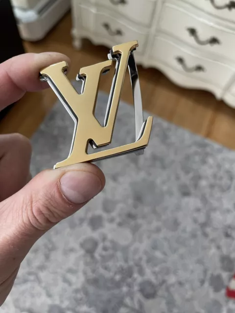 louis vuitton gold belt buckle