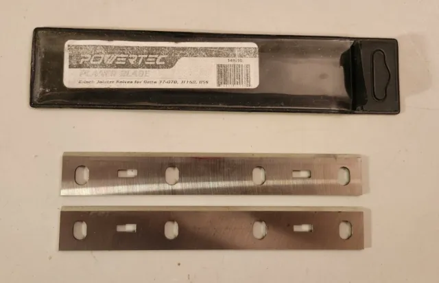 6" inch Jointer Blades Knives for Delta Bench Model 37-070 & JT160, Set of 2