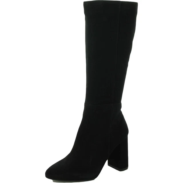 Steve Madden Womens Ninny Black Knee-High Boots Shoes 6.5 Medium (B,M) BHFO 6198