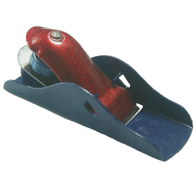 HAWK ( TZ4400 ) Jack Plane 5" X 1-1/2" Metallic Red Blue keep in Pocket / Belt.
