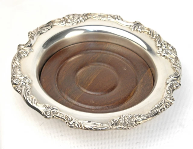 Reed & Barton #1695 KING FRANCIS Silver Plate Wine Champagne Coaster