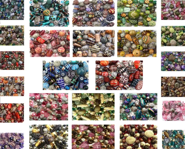Jewellery making mixed colour beads Kit