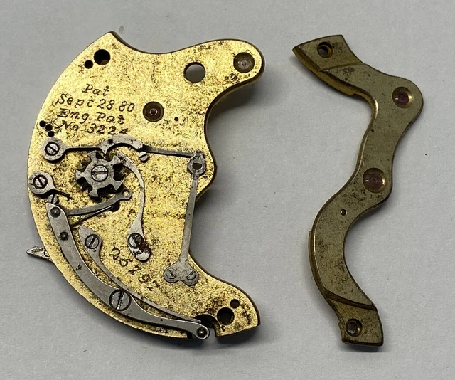 RARE VINTAGE CHRONOGRAPH Pocket Watch Movement Repairs Parts Watchmaker