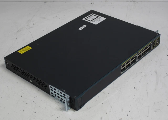 CISCO CATALYST 2960 Plus PoE 24 Port Switch - WS-C2960+24PC-L V01 £18. ...