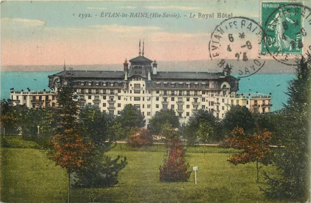 74  Evian Les Bains  Le Royal Hotel  1592