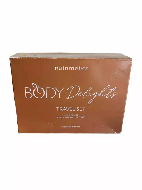 Nutrimetics Body Delights Travel Set - 4 x 50ml 2