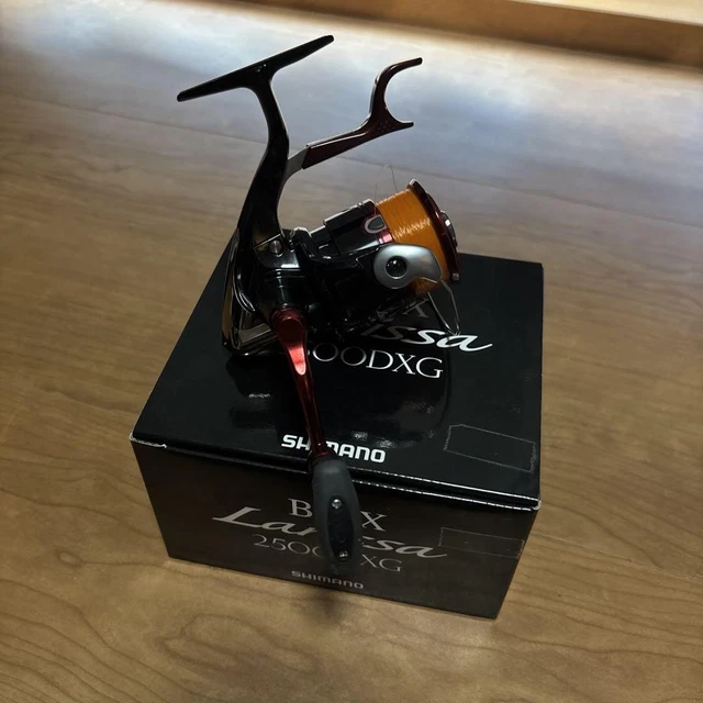 SHIMANO BB-X LARISSA 2500DXG Spinning Reel, Smooth Operation