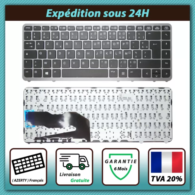Clavier HP EliteBook 850 G2 (Black) AZERTY Neuf 