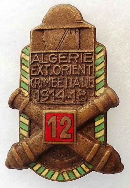 Insigne 587° Bataillon Du Train Tablat AFN Algérie - Variante Aremaïl Paris