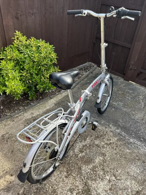 AMMACO PAKKA LITE Lightweight Folding Bike Bicycle Silver 50.00 PicClick UK