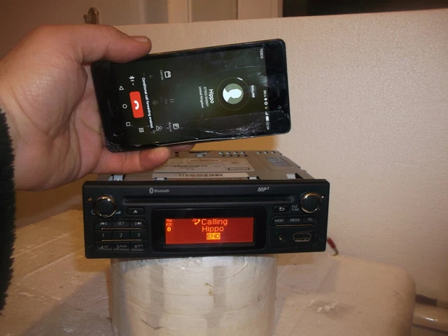 Renault AGC-1220RF Bluetooth MP3プレーヤー Radio Cd Mp3 Player BT USB Dacia 281155052R AGC-1220RF
