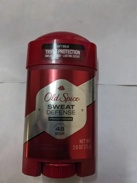 PAQUETE DE 6 Antitranspirante/desodorante defensa del sudor de especias antiguas arrogancia más fuerte 2,6 oz
