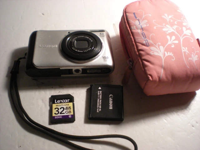 Appareil Photo Compact Canon PowerShot A3000 IS 10MP - 4x Zoom - Occasion Fonctionnel