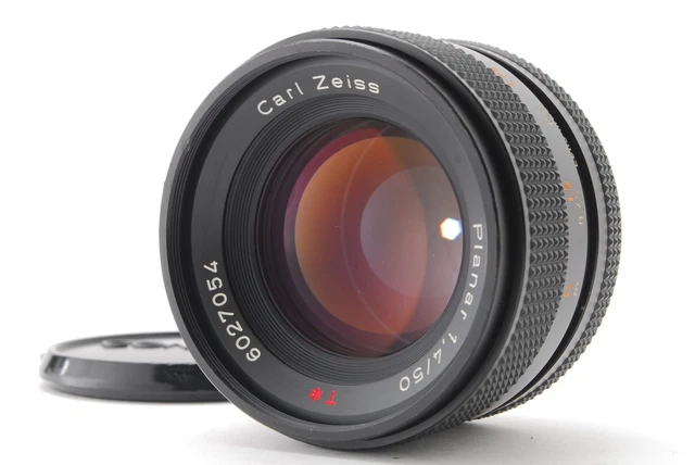 【MINT+++】Contax Carl Zeiss Planar 50mm f/1.4 T* AEJ CY Mount Lens From JAPAN
