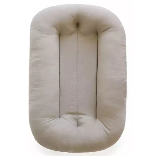 NIP Snuggle Me Organic Baby Lounger | Birch Color