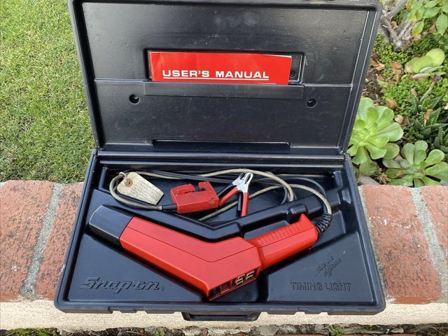 Snap-On Tools  Computerized Tach Advance Timing Light MT1261A With PB48 Case USA