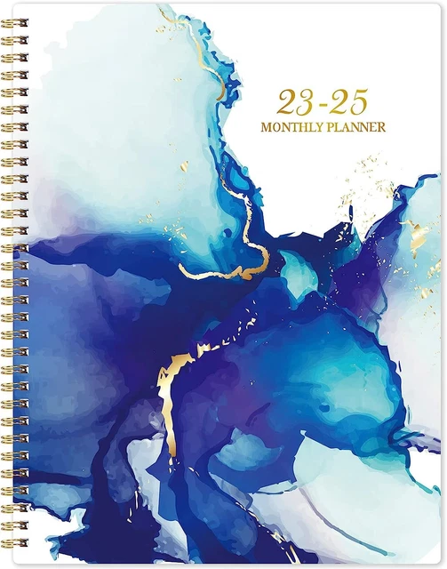 MONTHLY PLANNER/CALENDAR 20232025 Jul. 2023Jun. 2025, Large, Indigo