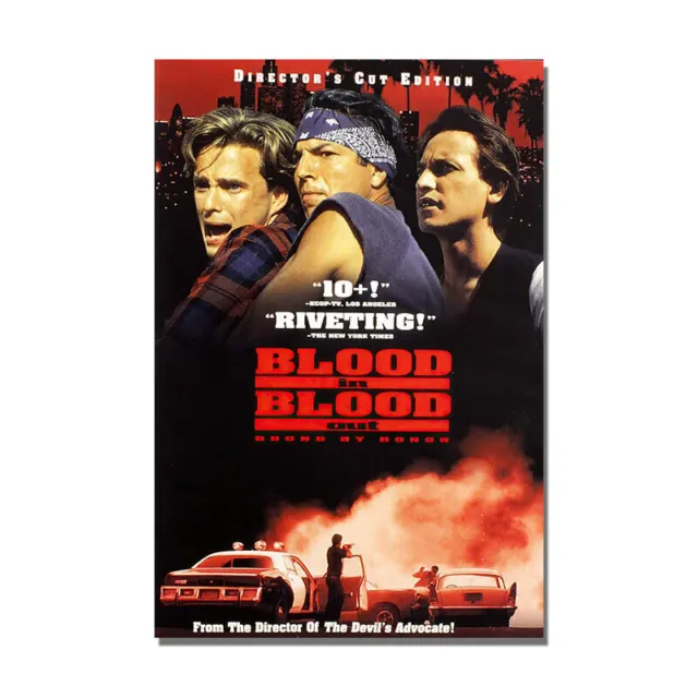 Blood in Blood Out Movie Jesse Borrego and Benjamin Bratt Canvas Art Poster  and Wall Art Picture Print Modern Family Bedroom Decor Posters