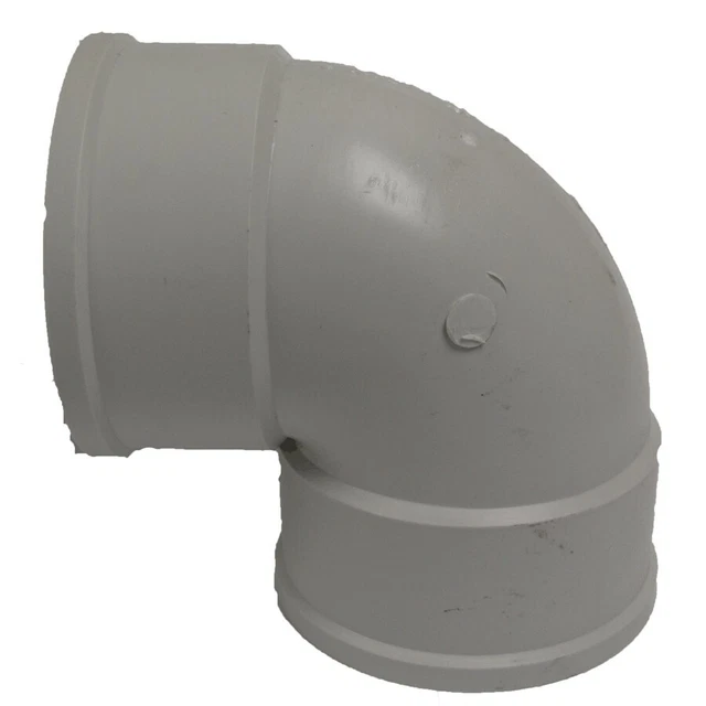 3& HUB X Hub 90 Degree PVC Sewer Elbow $14.80 - PicClick CA