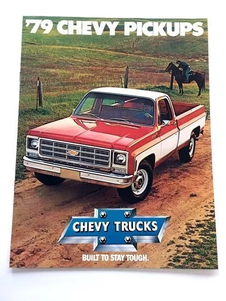 1979 Chevrolet Chevy Pickup Truck 16-page Sales Brochure Catalog - Silverado C/K