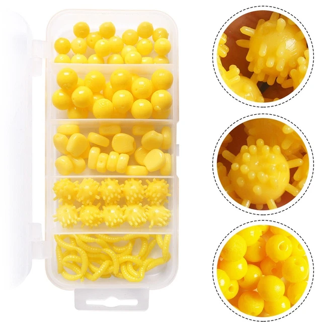 100 Faux Maïs Pop-up Pour Pêche à La Carpe - Leurres