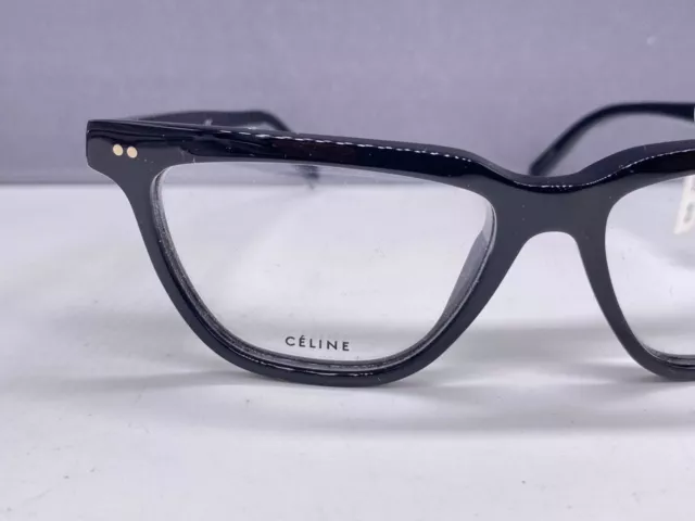 LOUIS VUITTON Z1555E C7 52-19 140 Glasses Frame Plastic Black
