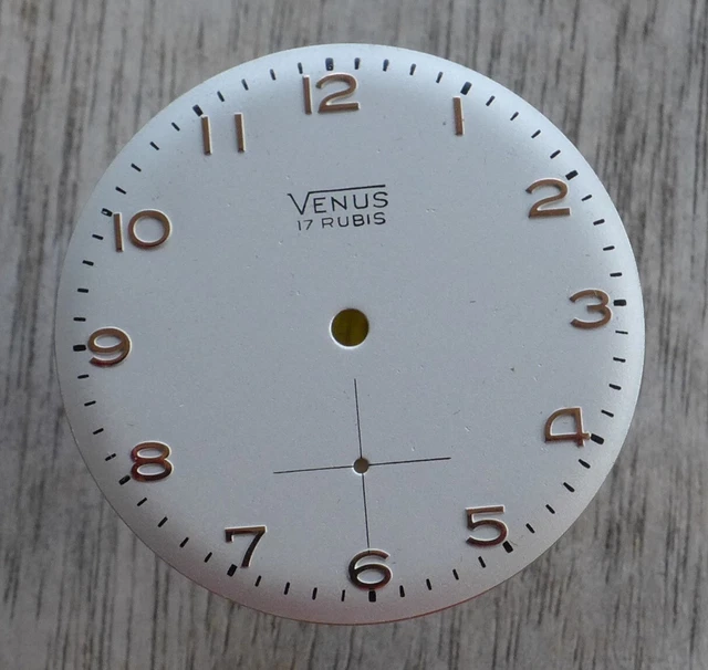 Cadran De Chronographe MUNDUS Rare - Pour Landeron 48/51 - 32.80mm - Neuf Sans étiquette