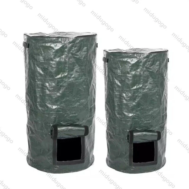 Portable Garden Compostable Kitchen Waste & Organic Compost Bin Collector Bag