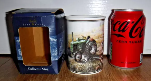 Border Fine Arts Mug ~ James Herriot ~ Hauling Out ~ Tractor ~ Boxed ~ Excellent