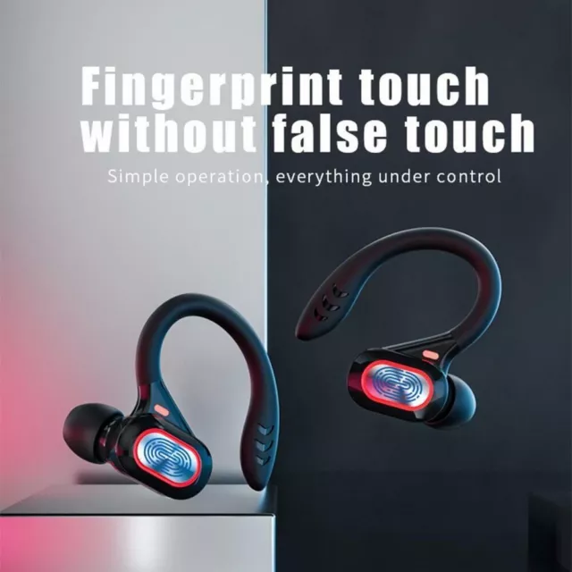 Bluetooth Headset 5.1 True Wireless Earphones Earbuds Headphones HiFi Sport TWS