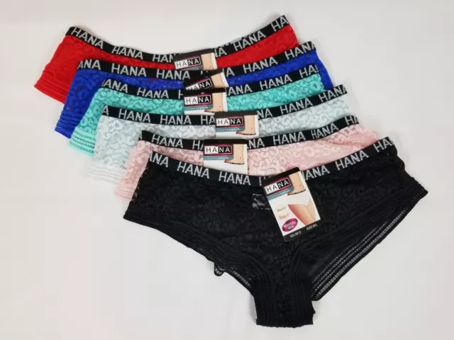 3,6,12 pack Women Soft Underwear Panties Sexy All Lace Brief