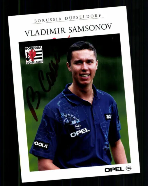 Vladimir Samsonov Autogrammkarte Tischtennis Original Signiert +A 228253