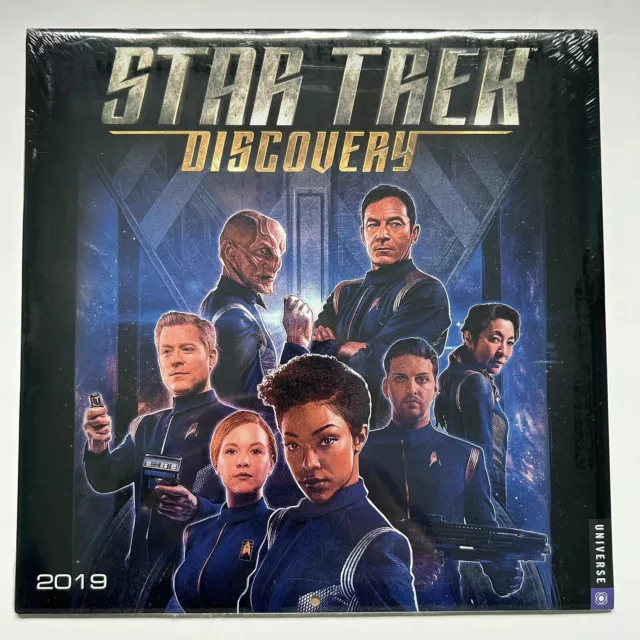 Star Trek Discovery 2019 Calendar - NEW By Universe Publishing