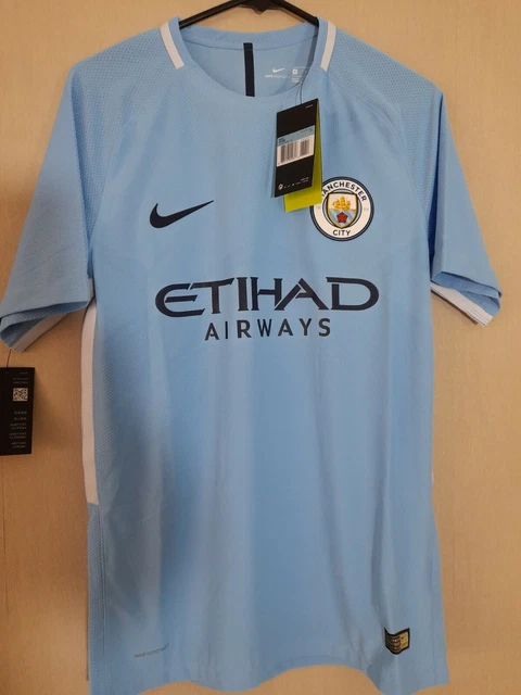 MANCHESTER CITY AEROSWIFT VAPOR Home Shirt 2017 18 Bnwt Medium