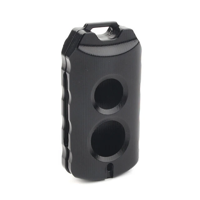 1x Telecomando Portachiavi Portachiavi Borsa Copertura Nera per YAMAHA NVX 125 155 QBIX