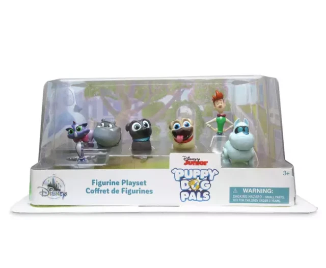 DISNEY STORE PUPPY Dog Pals Figure Play Set Bingo Rolly Hissy Bob £42. ...