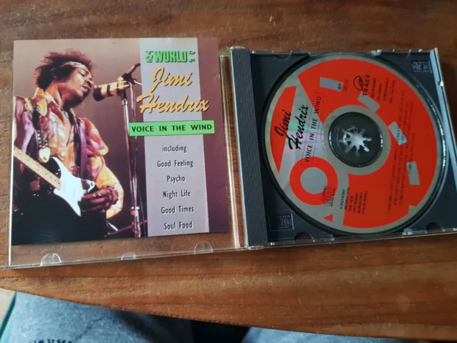 Jimi Hendrix cd The World of Jimi / Voice in the wind Extremely rare Dutch cd