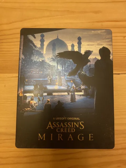 Assassin's Creed Mirage limited edition Steelbook case only (no Game)