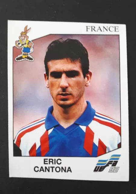 PANINI Sticker EM 1992 EURO 92 EUROPA -  # 61 Eric Cantona -Frankreich