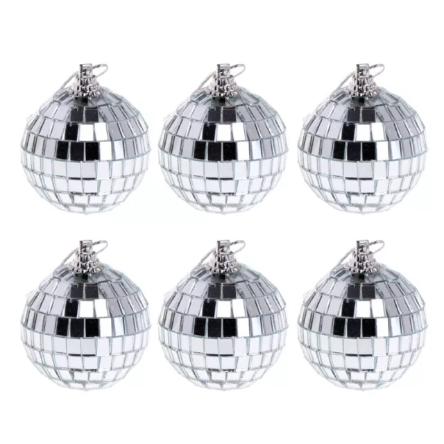 Set Of 6Pcs Mirror Glass Disco Lighting Kit For Home Stage Club