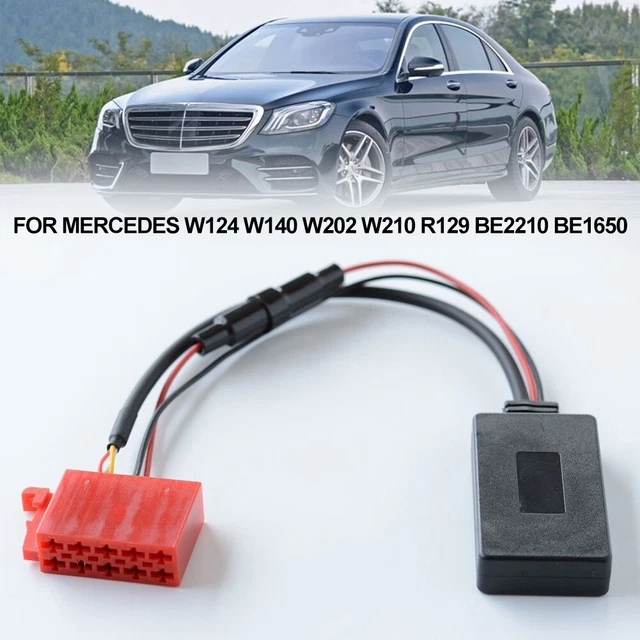 Bluetooth-Compatible Adapter Music AUX High Quality For Mercedes W124 W140 W202