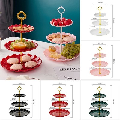 3 PZ SNACK DOLCI STAND Cupcake Torre Party Piatto per Torta Cupcake Holder Stand 