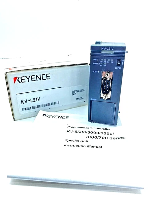 Keyence Japan KEYENCE KV-L21V SERIAL Communication Unit (Japan) £184.34 - PicClick UK
