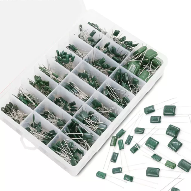 700Pcs Capacitors Practical Convenient Durable Portable Film Capacitor Home