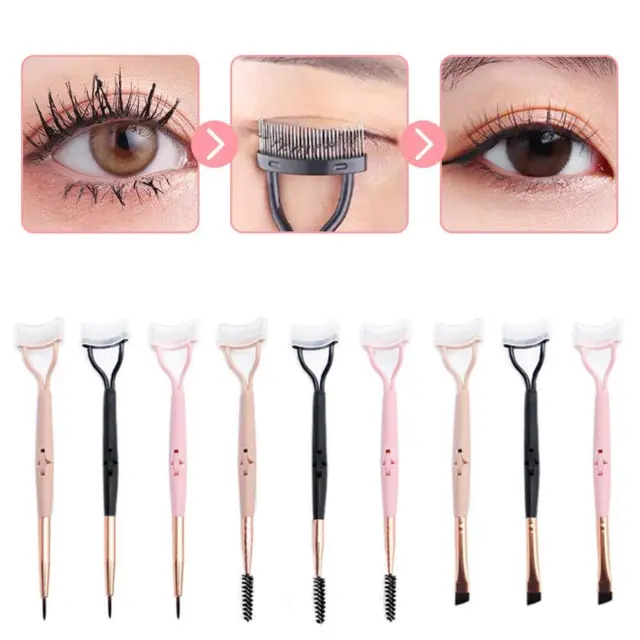 Ladies Foldable Eyebrow Brush Eyelash Comb Lash Mascara N5C5 Q4I1