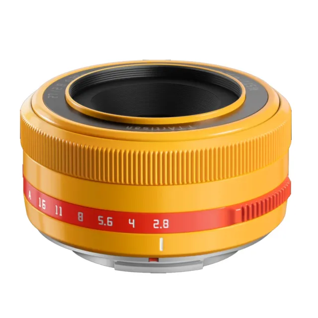 TTArtisan 27mm F2.8 Auto Focus  APS-C Lens F Fuji Fujifilm X-mount Camera Orange