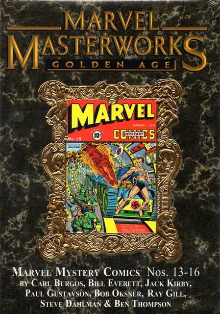 Marvel Masterworks Mmw Vol 116 Golden Age "Marvel Comics Vol 04" Foil Variant Hc