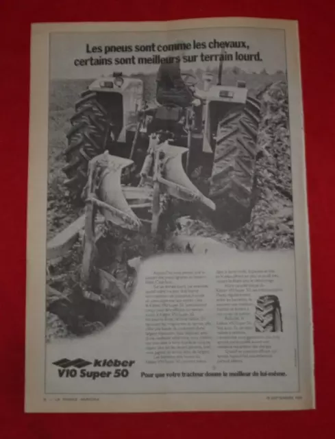 Extrait de magazine de 1975 : Tracteur