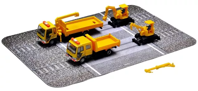 TomyTec-The Truck Collection Road?rail Vehicle Set B