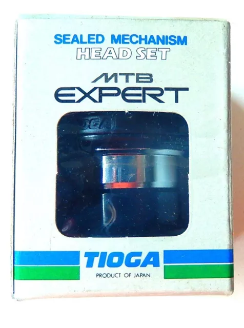 Jeu De Direction Aluminium Tioga Mtb Expert Head Set 25.4 Filete  Neuf